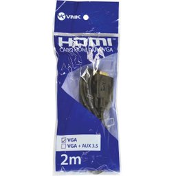 CABO HDMI X VGA 1080P 2 METROS HV-2 - 3