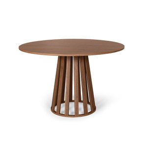 Mesa de Jantar Redonda 6 Lugares 120cm Gabi Noronha - Straub Web