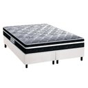 Ver imagem 1 de Cama Box Queen: Colchão Espuma Probel D33/EP Advanced Tech1500 Plus + Base CRC Courano White(