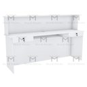 Ver imagem 2 de BALCÃO LOJA CAIXA M323.B 100% MDF (LOJA, ATENDIMENTO) MUNDI MOVEIS