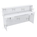 Ver imagem 3 de BALCÃO LOJA CAIXA M323.B 100% MDF (LOJA, ATENDIMENTO) MUNDI MOVEIS