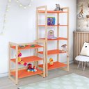 Ver imagem 1 de Conjunto Estantes Multiuso Colorê Infantil:laranja