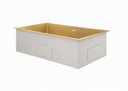 Ver imagem 4 de Cuba Gourmet Lisboa Dourada 70cm Aço Inox 304 Goldenx