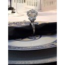 Ver imagem 2 de Anel Porta Guardanapo Formato Diamante 6 Peças