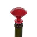Ver imagem 4 de Tampa Rolha Garrafa Vinho Bebida Rosca Diamante Vermelho Screwcap