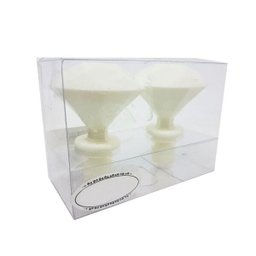 Tampa Rolha Garrafa Vinho Bebida Rosca Diamante Branco Screwcap - 9