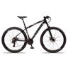 Bicicleta Aro 29 Quadro 15 Alumínio 24 Marchas Freio Disco Mecânico Aluminum Preto/Cinza - Raider - 2