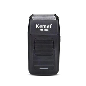 Maquina Barbear Kemei 1102 Barbeador Aparador Bivolt sem Fio - Presente Dia Dos Namorados Nº6 Voltag