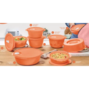 Ver imagem 3 de Tupperware Kit 8 Peças Cristalwave Salmão Kit 8 Peças Cristalwave Salmão