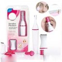 Ver imagem 2 de Depilador pelos faciais feminino com 4 peças aparadoras Sweet Sensitive Precision - Branco com rosa