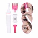 Ver imagem 1 de Depilador pelos faciais feminino com 4 peças aparadoras Sweet Sensitive Precision - Branco com rosa