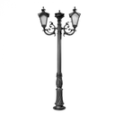 Ver imagem 1 de Poste Aluminio Fundido Sinha Duas Cabecas 1,80m Ref:15001/2/