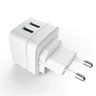 Carregador 2 Portas USB 2.4A Universal Branco Uc-210 C3Tech - 1