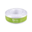 Ver imagem 1 de Cabo CFTV Coaxial GS0234 Hd Lite 60% Malha 4mm2x22 Branco 100m - Giga Security