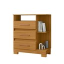 Ver imagem 2 de Cômoda 72cm 3 Gavetas com Puxadores - Ssx Multicoisas
