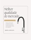 Ver mais imagens de Torneira Flexível de Bancada Mesa Luxo Cozinha ou Lavanderia