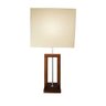 Abajur de Mesa Madeira Luminária Moderna 58cm com Cúpula A.R Iluminação - 1