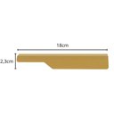 Ver imagem 3 de Kit 3 Puxadores Direito Dourado 18cm Organize Masutti Aço Carbono Móveis Porta Gaveta Armário