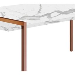 Mesa de Centro Est Aço 27859 Linha Complementos Thassos Cobre Artesano - 2