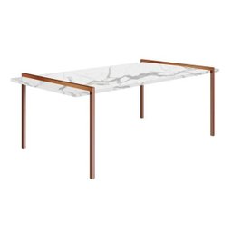 Mesa de Centro Est Aço 27859 Linha Complementos Thassos Cobre Artesano - 1