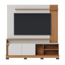 Ver imagem 7 de Rack com Painel para TV até 75 Polegadas com 2 Portas e Prateleiras Multimóveis Crcol-RCP025 Off
