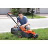 Cortador de grama elétrico com cesto recolhedor 1200W Black+Decker GR1000 220V - 4