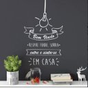 Ver imagem 1 de Adesivo Decorativo De Parede Seja Bem Vindo Sinta-se Em Casa