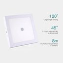 Ver imagem 5 de Painel Led 25w Sensor de Presença 30x30 Sobrepor 6500k Bivolt