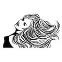 Ver imagem 2 de Adesivo Decorativo Papel De Parede Salão Cabeleireiro Beleza