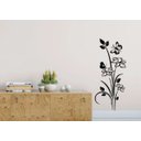 Ver imagem 1 de Adesivo Decorativo Flores E Ramos Para Sala E Quarto