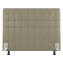 Ver imagem 1 de Cabeceira Cama Box Casal Queen Size Dahlia 160cm com Frame Sintético Bege - Abmaza