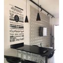 Ver imagem 3 de Adesivo Decorativo De Parede Frases Viva Sorria Ame Acredite