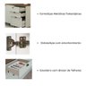 Armário de Cozinha Modulada Completa em L 10 Peças 3,52m 02 Iluminata Genialflex - 3