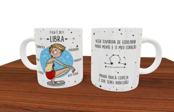 Caneca Signo Libra