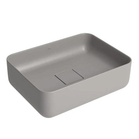 Cuba de Apoio Retangular para Banheiro 30x40cm Soft Antracite Slim - Deca