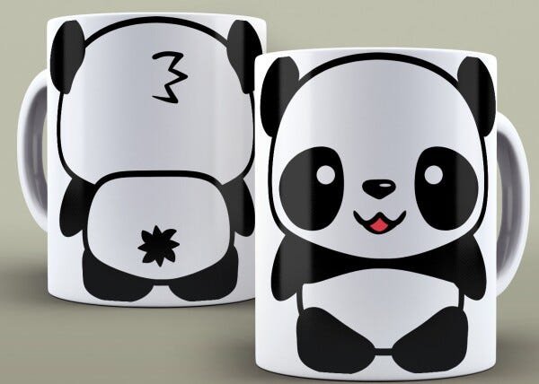 Caneca Panda - 1