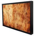 Ver imagem 1 de Quadro Decorativo Mapa Marítimo em Moldura Caixa Tacolado Moldura Caixa 3cm Preta sem Vidro 60 X 90c