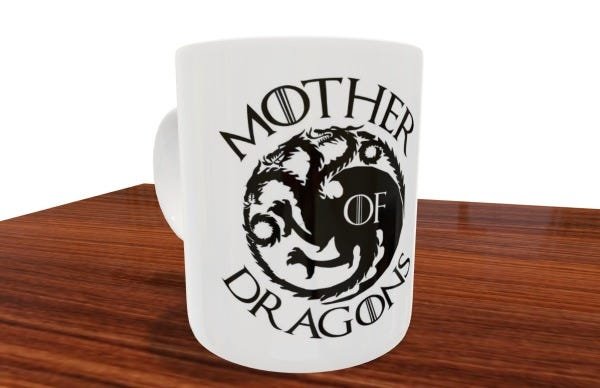 Caneca Mother of Dragons - GOT - 1