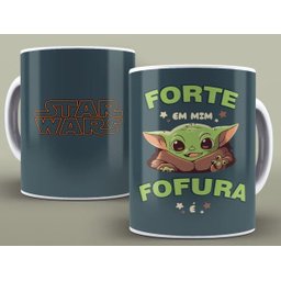 Caneca Baby Ioda Forte Fofura - 1