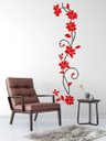 Ver imagem 2 de Adesivo Decorativo Arvore Rosa Flor 3d Vermelho Nacional