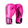 Kit Muay Thai Luva 08oz Bandagem Caneleira Bucal Fheras Rosa - 3