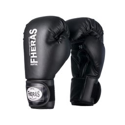 Luva de Boxe Muay Thai MMA 12oz Preta Fheras - 2