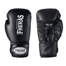 Luva de Boxe Muay Thai Mma 16oz Preta Fheras - 1