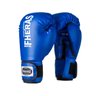 Kit Muay Thai Luva Bandagem Caneleira Bucal Azul 08Oz Fheras - 3