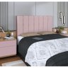 Cabeceira de Cama Casal Carla 140cm Rose - 4