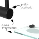 Ver imagem 5 de Kit de Acessórios para Banheiro Orion 5 Peças Suporte Preto 2110or.ptfc