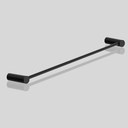 Ver imagem 3 de Toalheiro para Banheiro Preto Fosco Orion Grego Metal 50cm