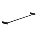 Ver imagem 1 de Toalheiro para Banheiro Preto Fosco Orion Grego Metal 50cm