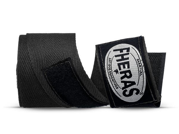 Kit Luva de Boxe Muay Thai MMA Bandagem e Bucal 10oz Preto - 9