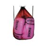 Kit Luva de Boxe Muay Thai MMA Bandagem e Bucal Rosa 14oz - 7